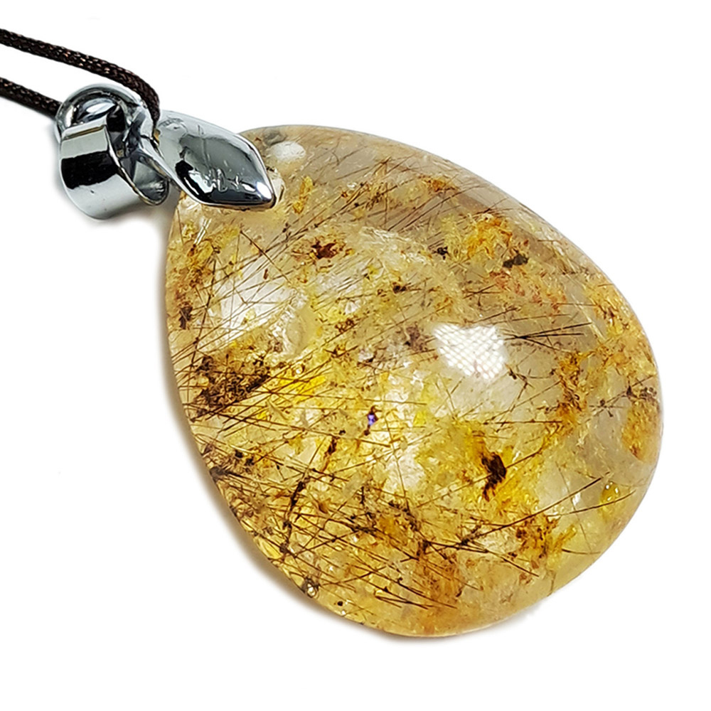 金絲髮晶 墜飾【十方】136920