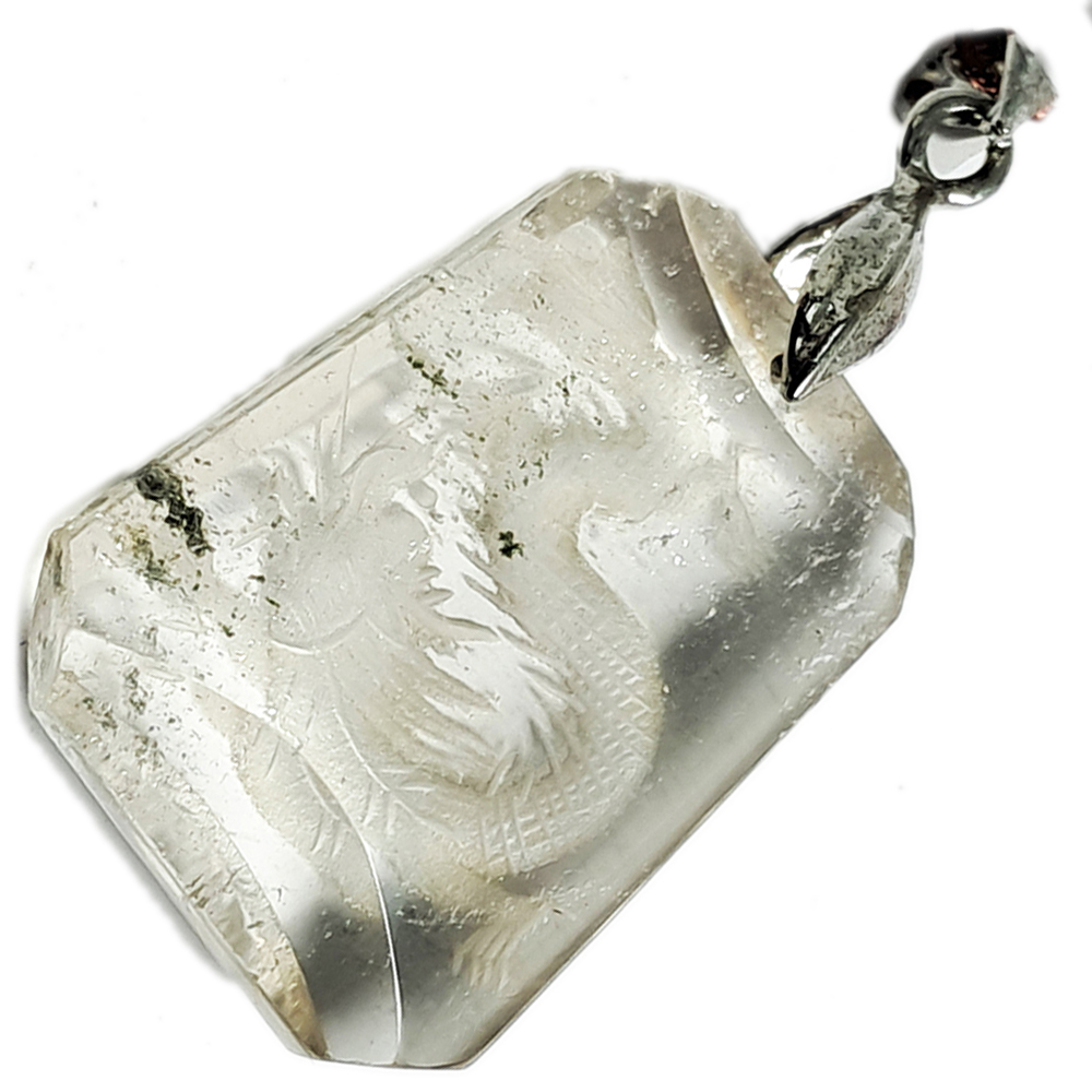 祥龍獻瑞{天然水晶}墜飾【十方】136533