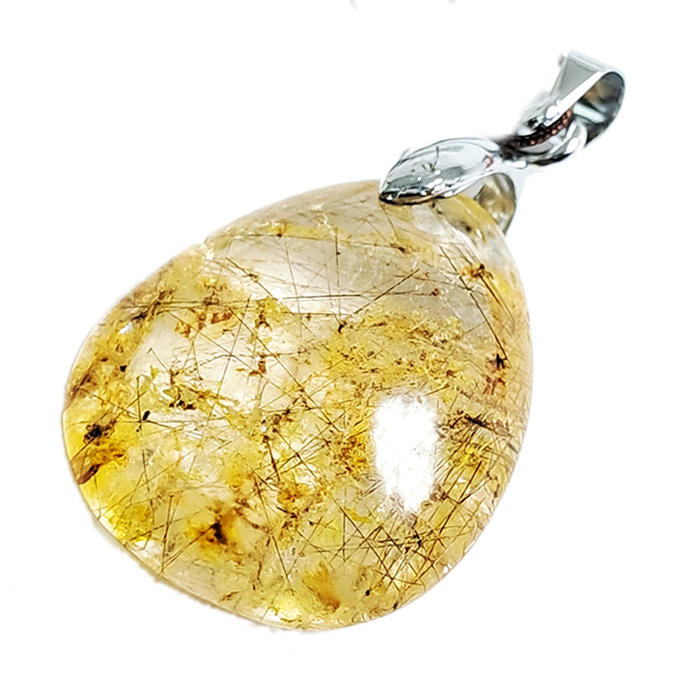 金絲髮晶 墜飾【十方】136920