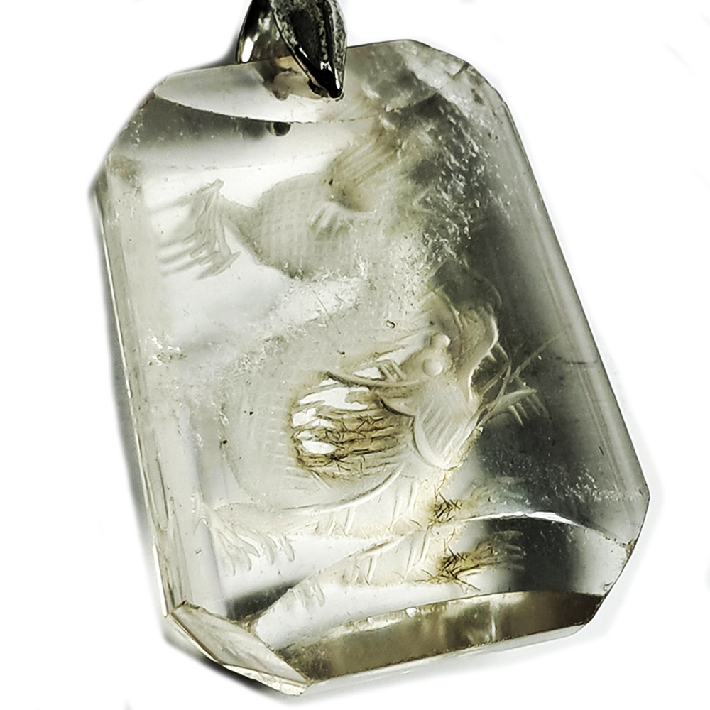 祥龍獻瑞{天然水晶}墜飾【十方】136534