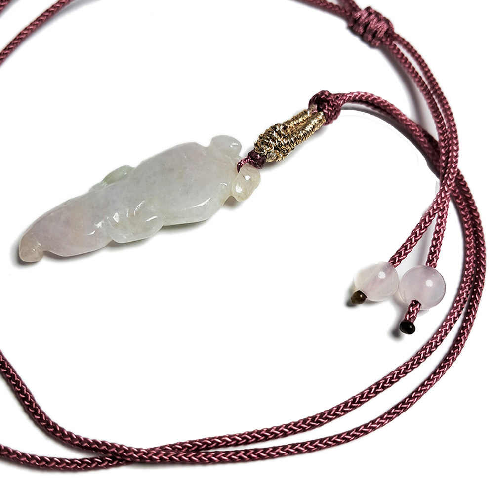 一路長紅玉珮中國結項鍊【十方】137137