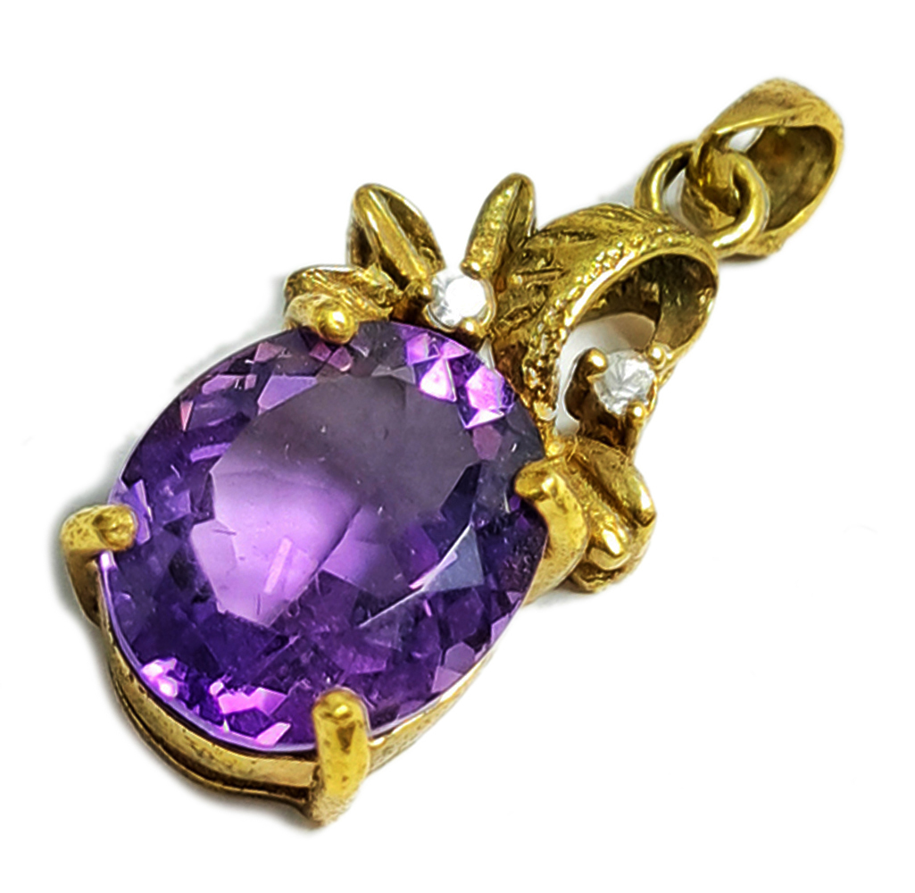 紫晶 墜飾【十方】136986