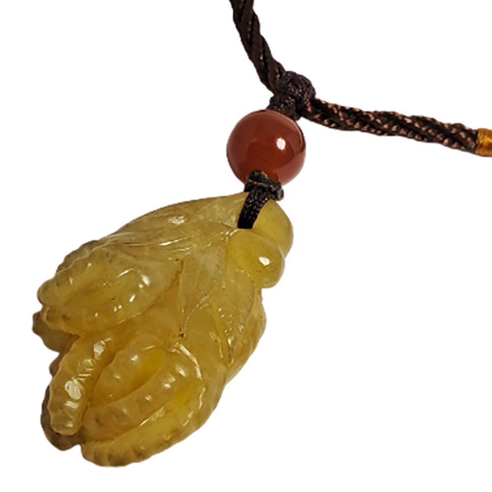 佛手巧雕 {壽山石}項鍊【十方】137656