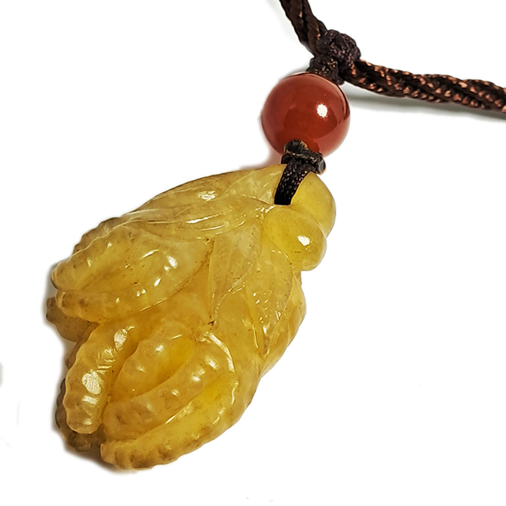 佛手巧雕 {壽山石}項鍊【十方】137656