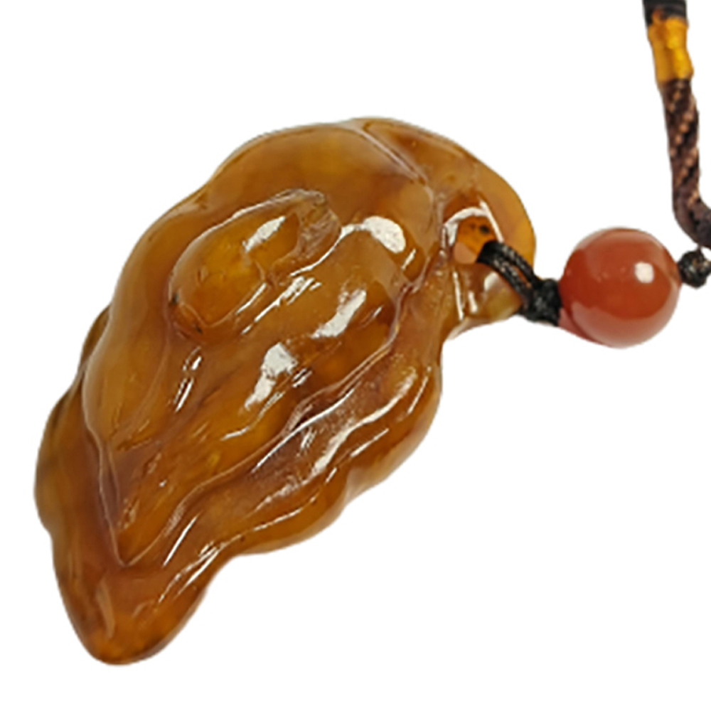 事業有成 {壽山石}項鍊【十方】137655