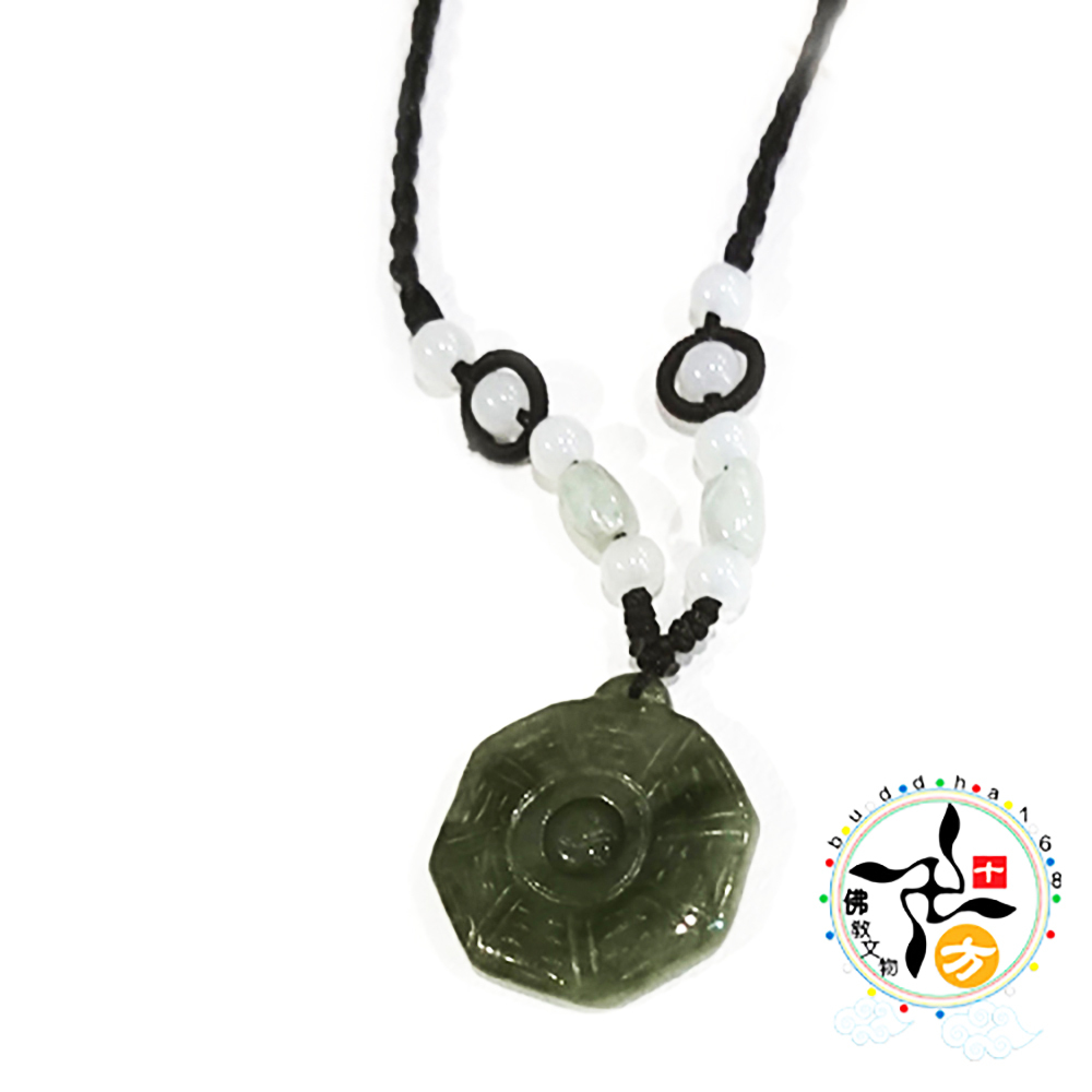 八卦玉佩中國結項鍊【十方】138378