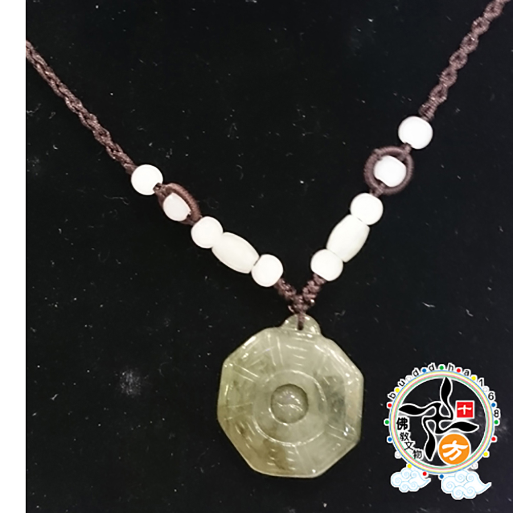 八卦玉佩中國結項鍊【十方】138376