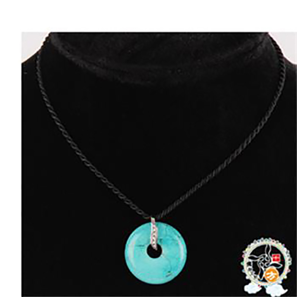 平安扣{綠松石}3公分墜飾【十方】139081