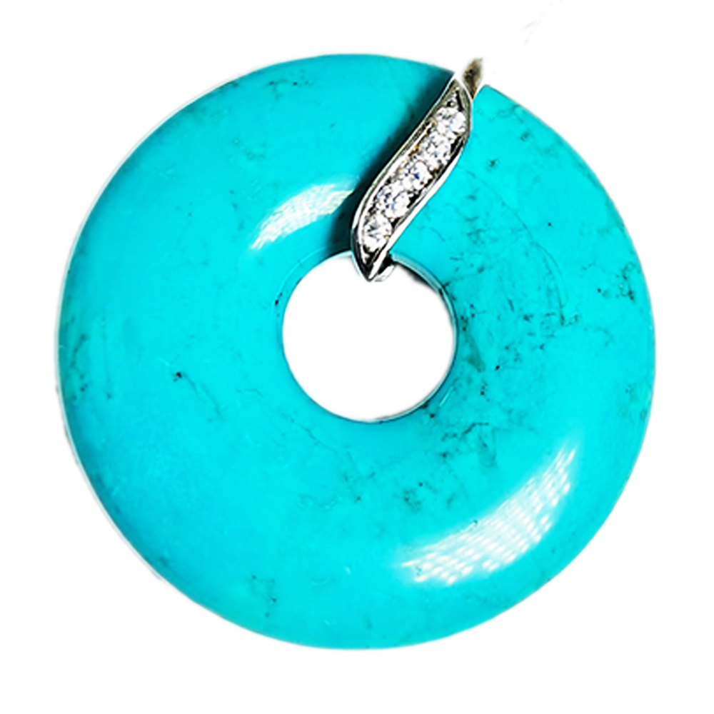 平安扣{綠松石}3公分墜飾【十方】139081