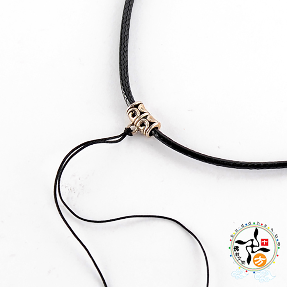 黑繩套頭項鍊 60 *0.3公分【十方】139562