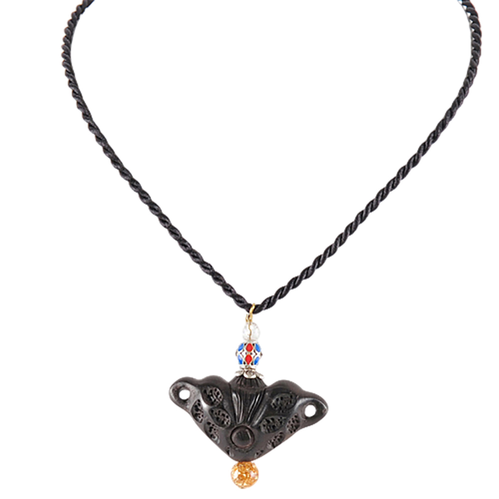 福在眼前{黑檀}項鍊【十方】140111