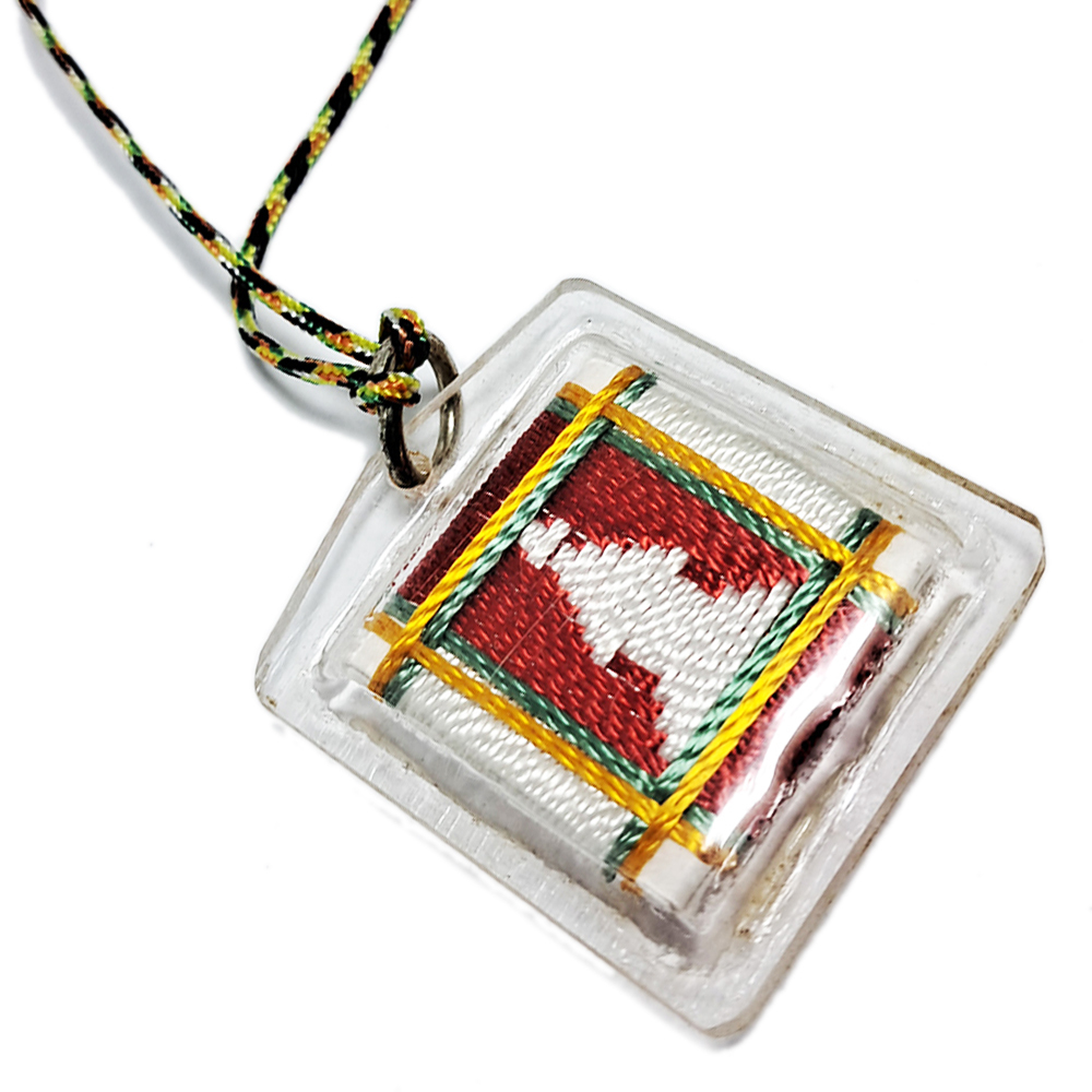 大白傘蓋佛母護身五色線項鍊【十方】140174