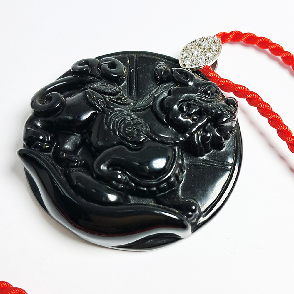 貔貅{黑曜岩} 項鍊【十方】141102