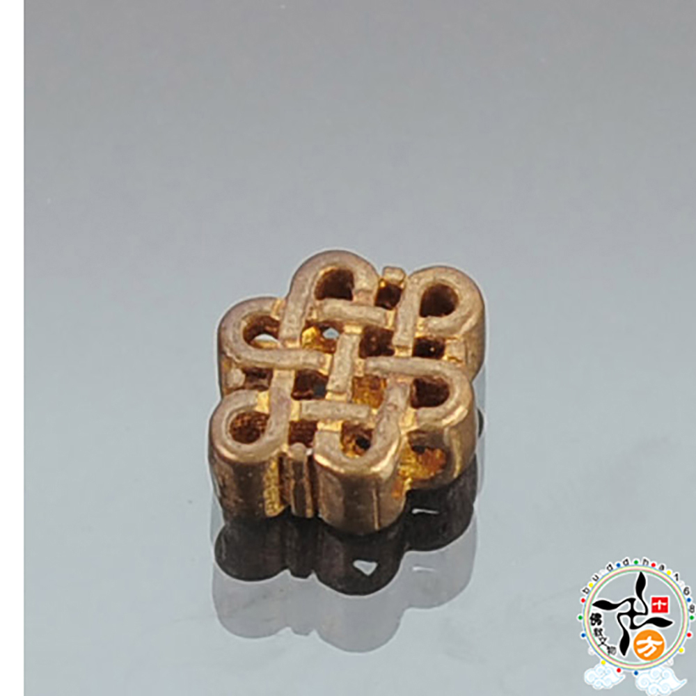 銅 吉祥結1.1*1.5*0.6公分【十方】141361