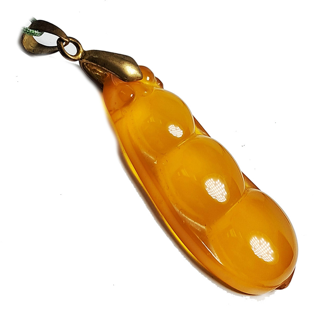 平安豆{冰種玉髓} 4.6 公分【十方】141760