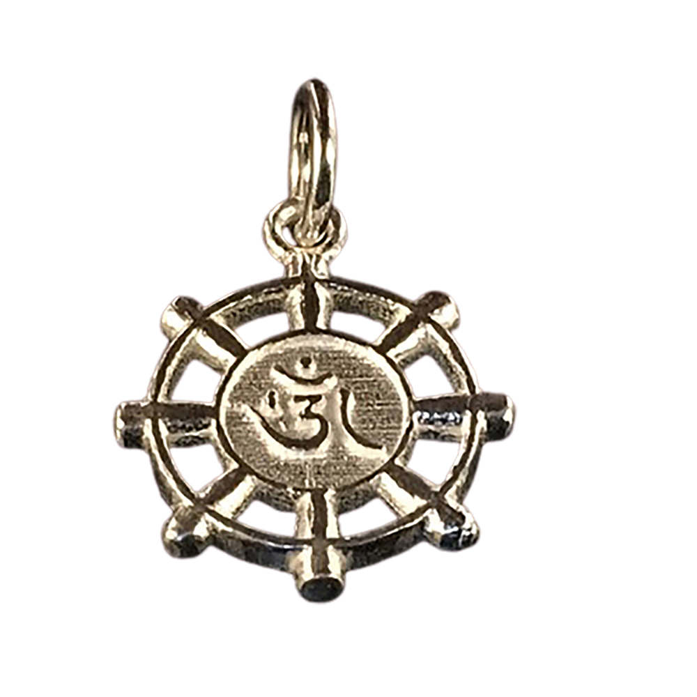 嗡 法輪925銀項鍊【十方】142403