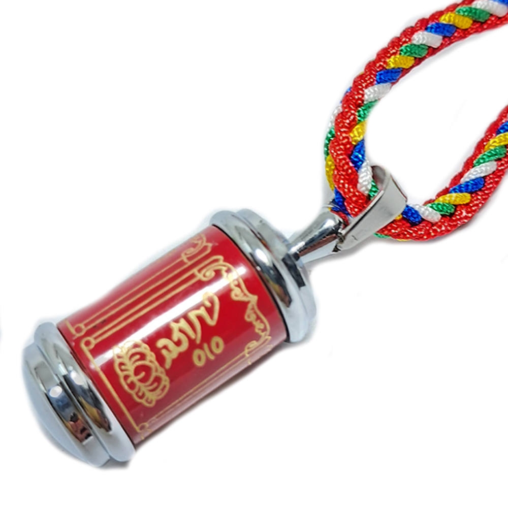 十相自在{嘎屋}紅色五色線項鍊【十方】142226