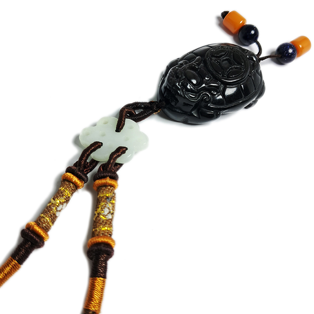 金錢龜(黑曜石)項鍊【十方】143560