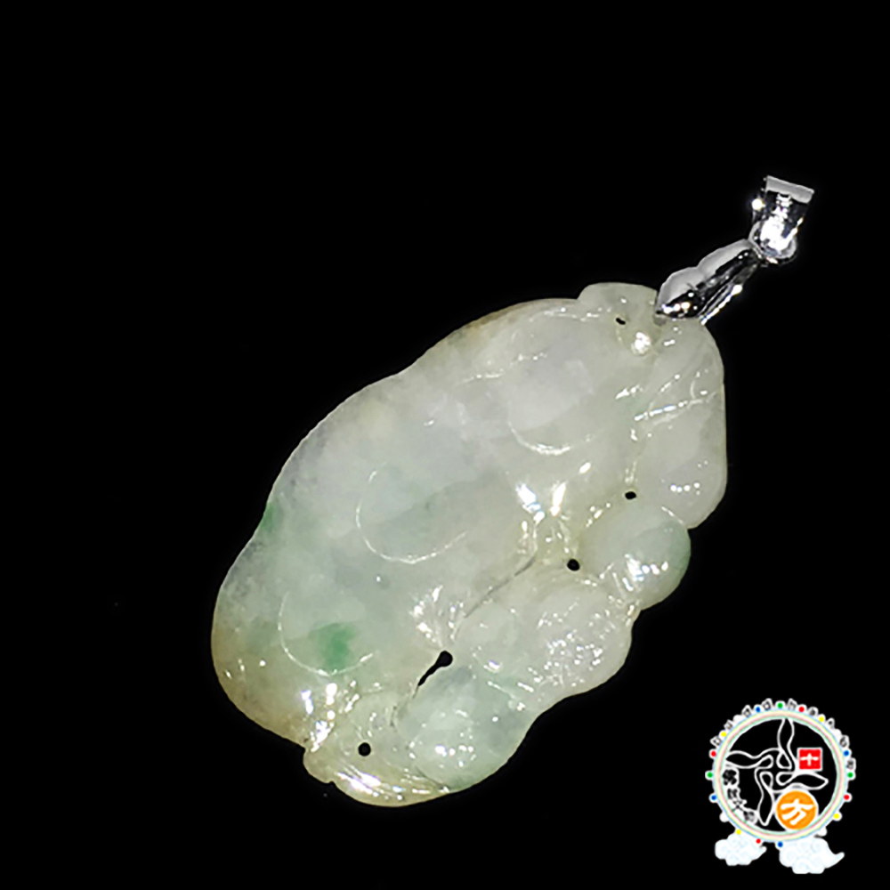 貔貅玉佩4.3*2.7*0.5公分【十方】143558