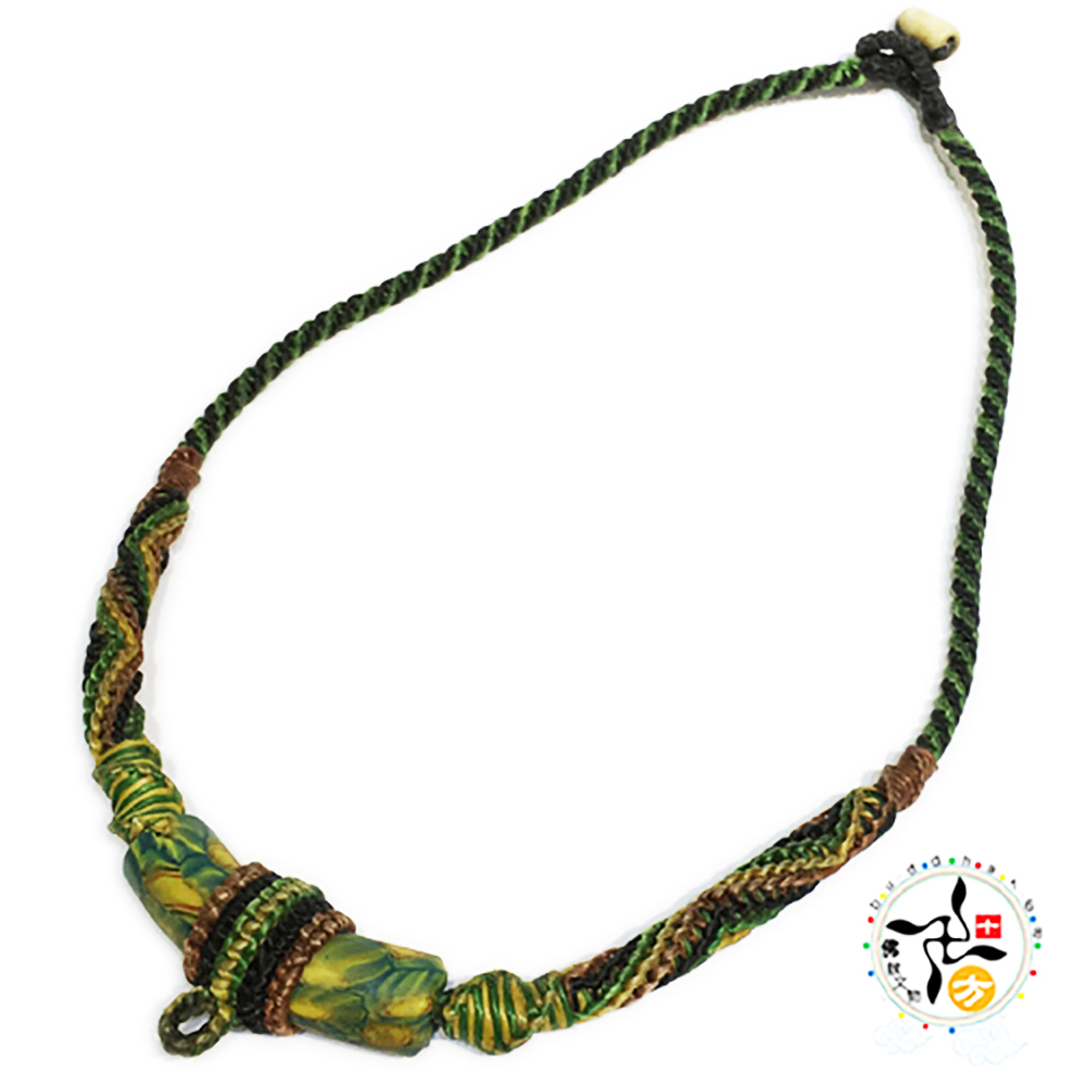 琉璃佛牌蠟繩項鍊【十方】143549