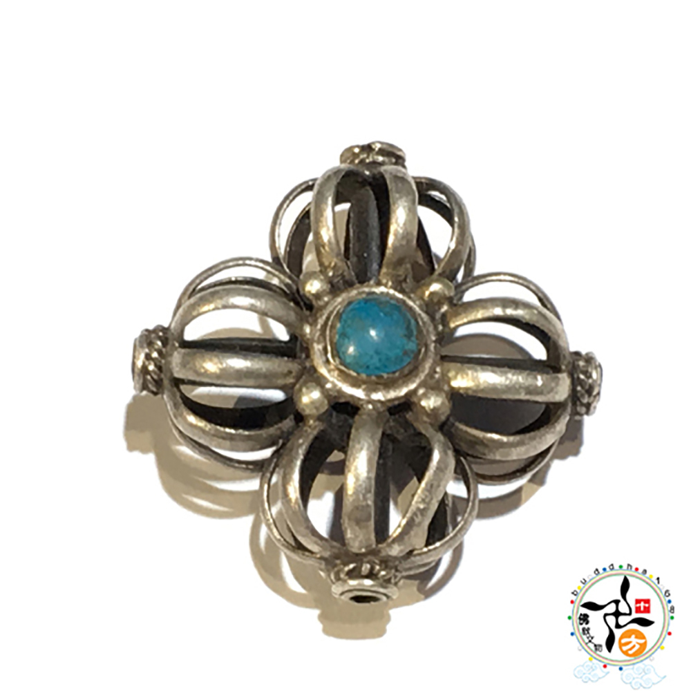 十字杵2.5*2.5*1公分 手工 {925銀}【十方】143336