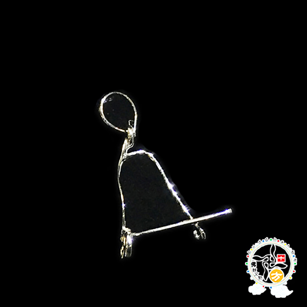 古錢 墜頭,扣頭925純銀0.9*0.4公分【十方】143704