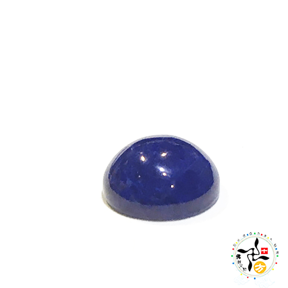 青金石 圓形 配件 1*0.4公分1片【十方】143828