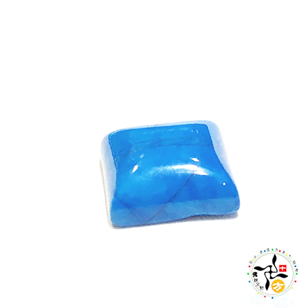 綠松石 方形 配件1*0.5 公分1片【十方】143827