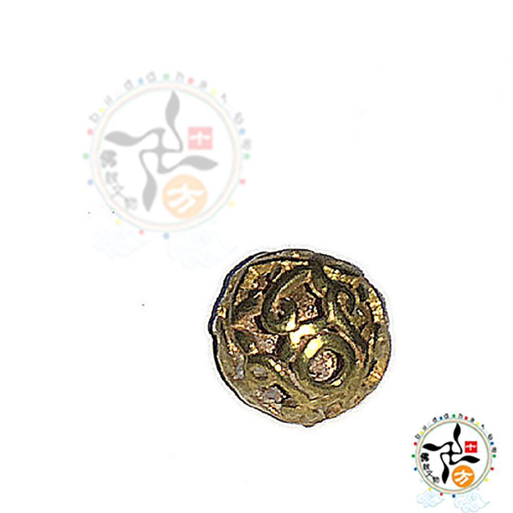 圓花球 銅配件1.2公分【十方】143769