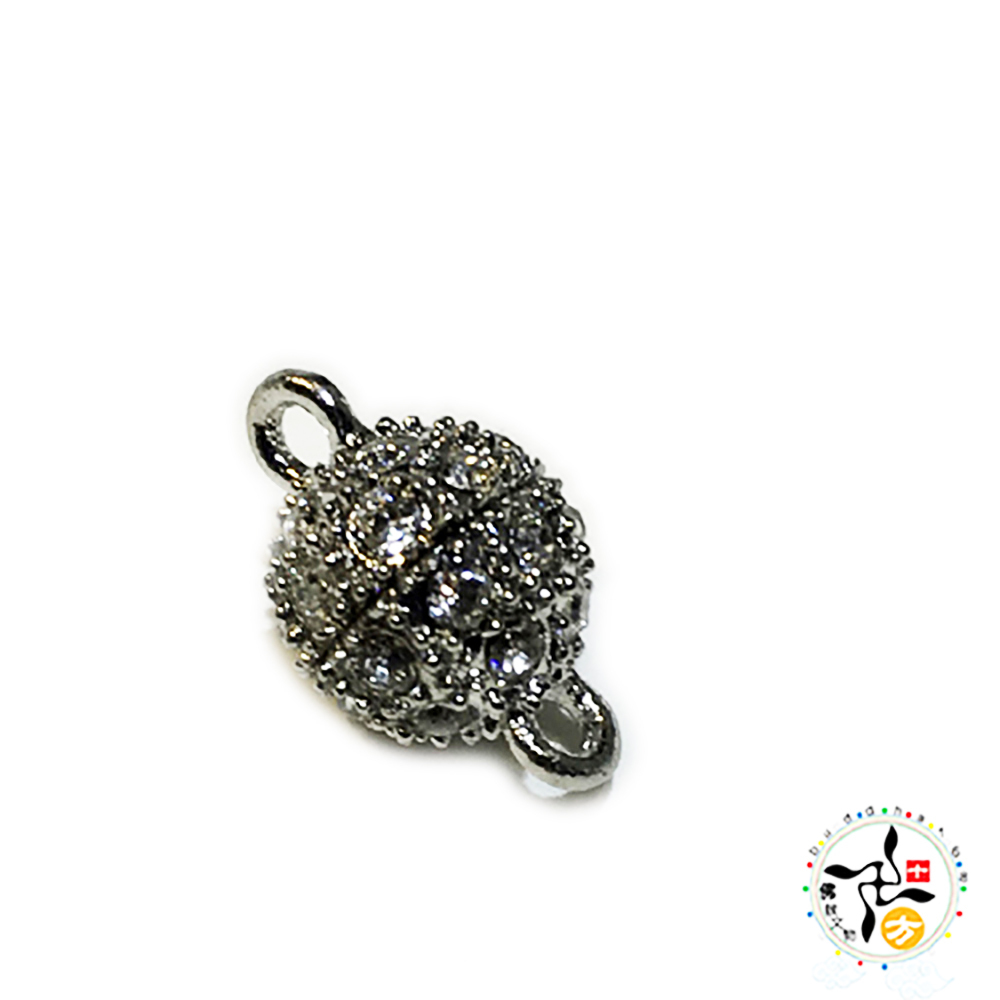 鑲鑽 磁石扣環 配件 1 公分【十方】143835