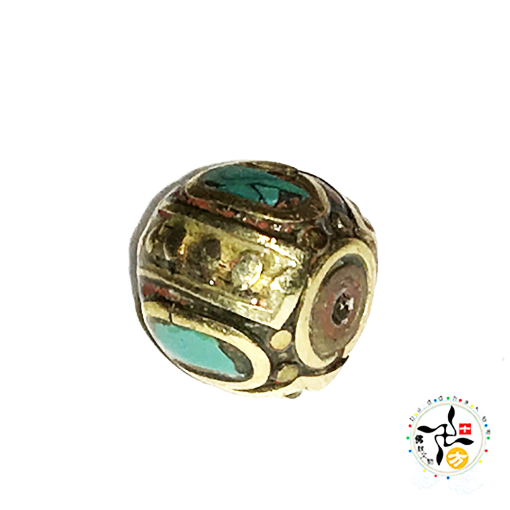 圓形 藏式手工銅珠1.3*1.1 公分【十方】143934