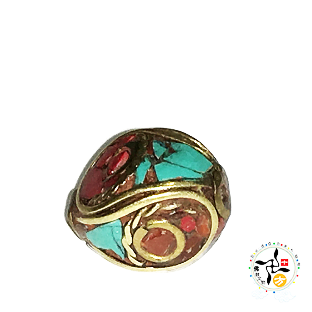 藏式手工銅珠1.1*1.1公分【十方】143921