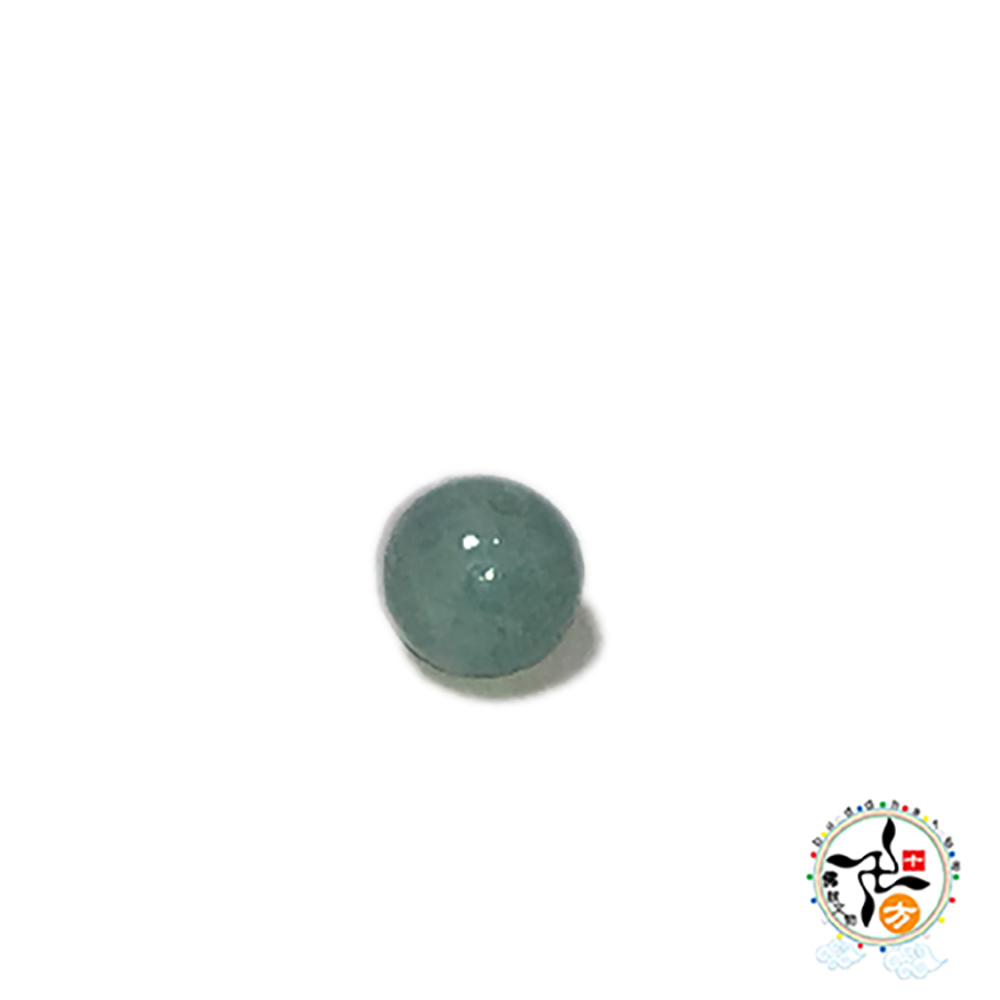 海藍寶圓珠0.6公分 1個【十方】144122