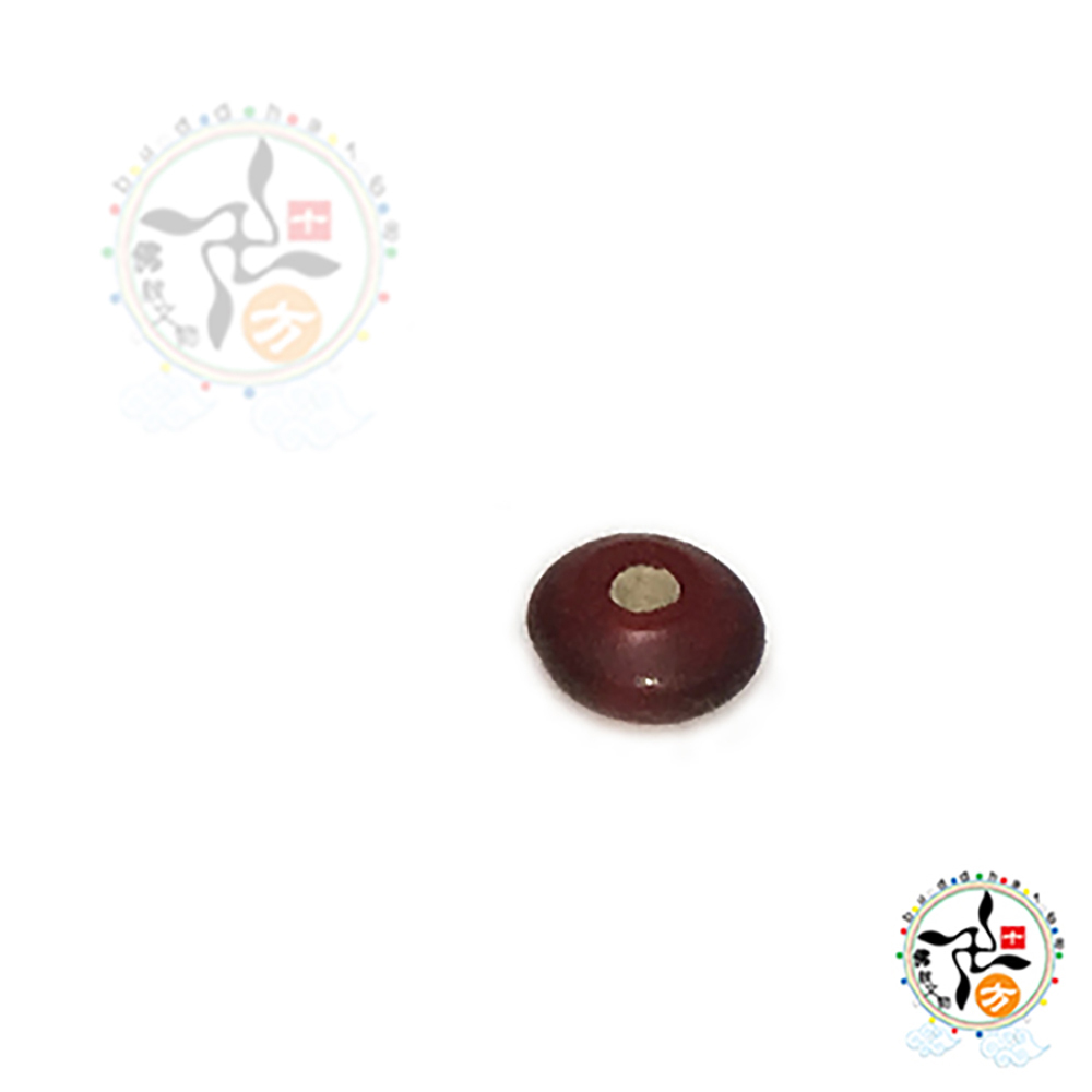 紅琉璃珠5mm 配件3個【十方】144198