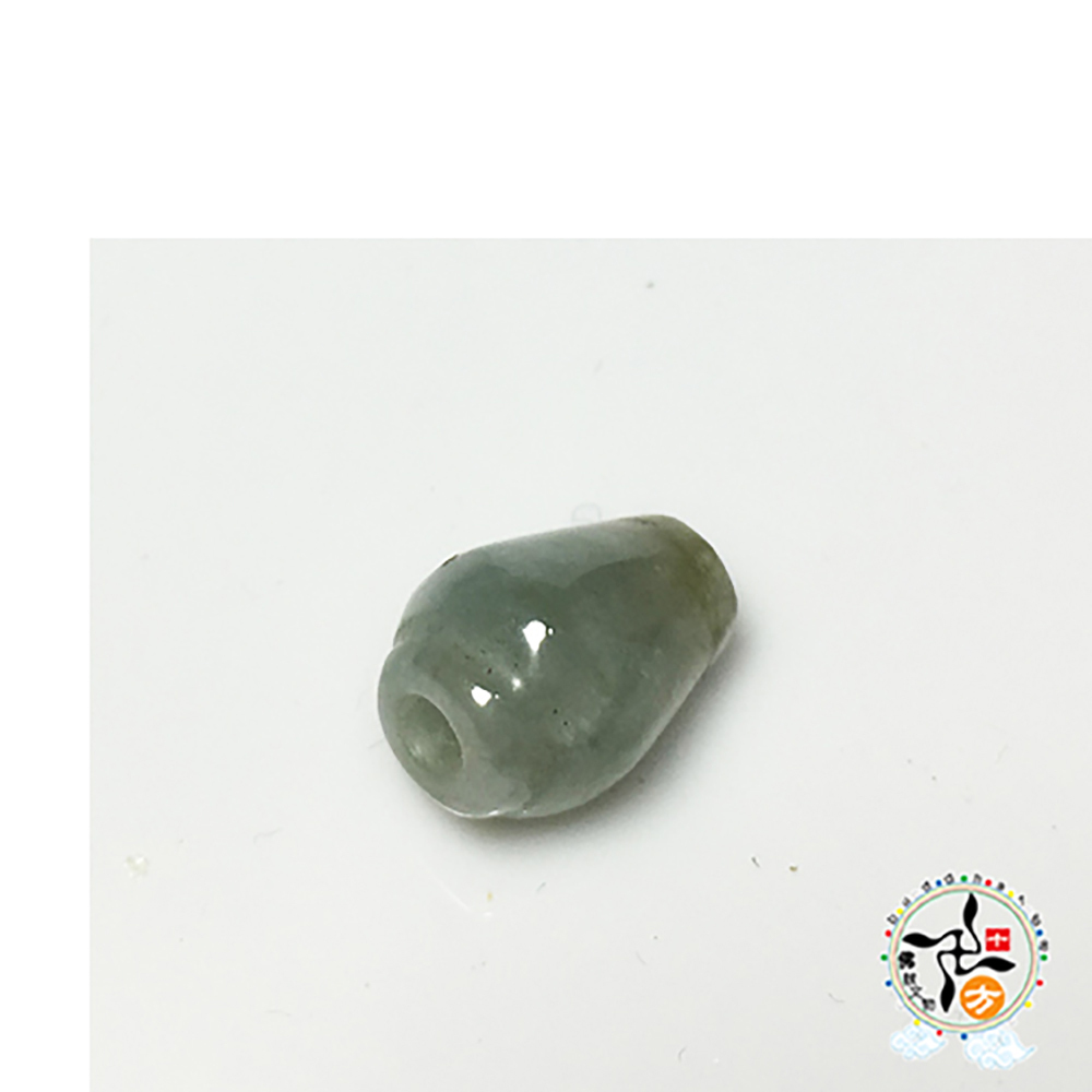 水滴型 翠玉珠 底徑0.8*高1公分 配件1個【十方】144256