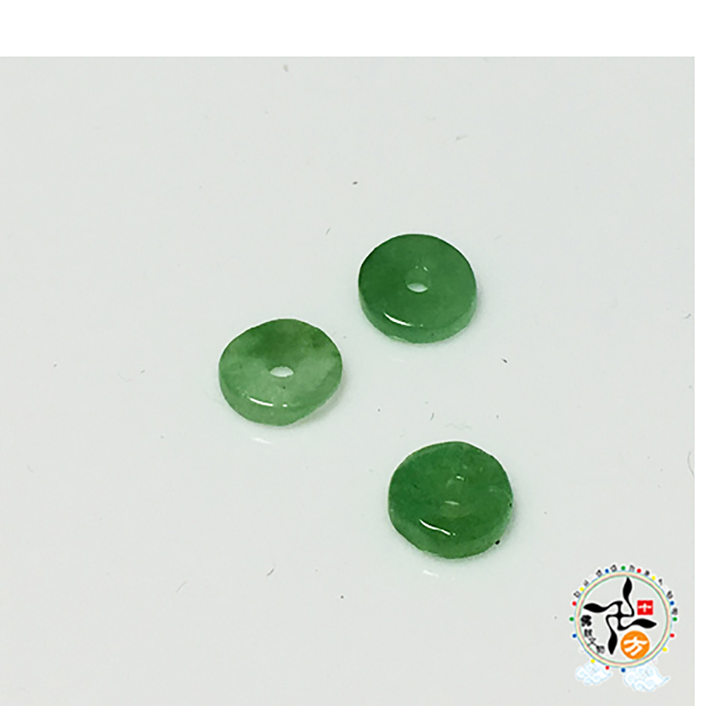 玉片 直徑0.5公分 配件5個【十方】144262