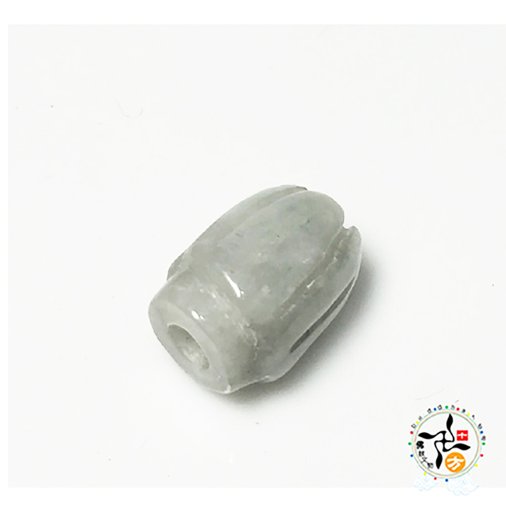 蓮苞 翠玉珠 底徑1*高1.3公分 配件1個【十方】144258