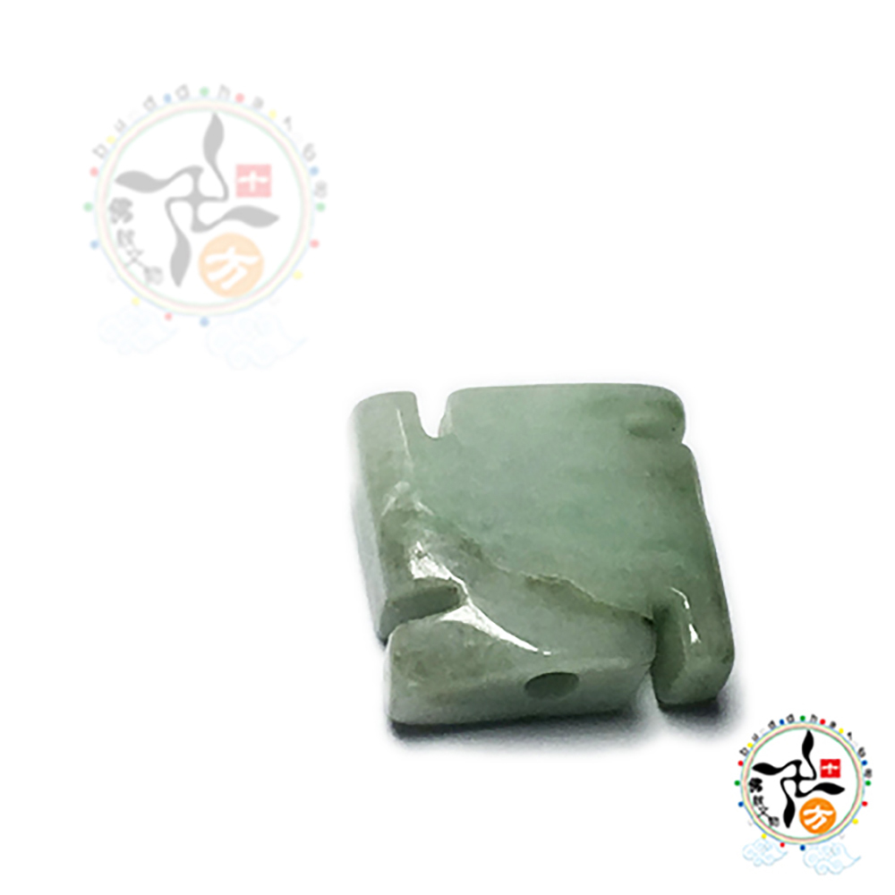 卍玉 油青配件0.3*0.9公分1個【十方】144342