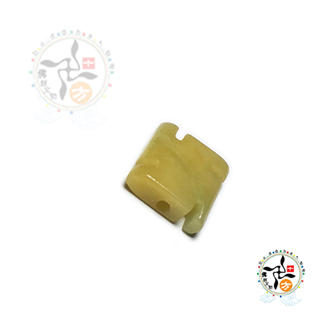 卍玉 蜜糖黃 配件0.3*0.9公分1個【十方】144337