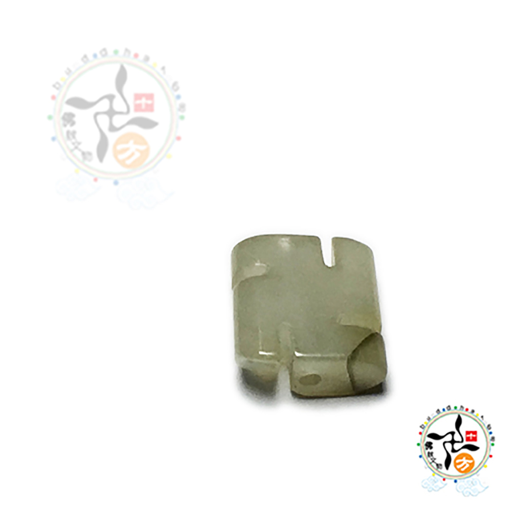 卍玉湖青配件0.9*0.4公分1個【十方】144335