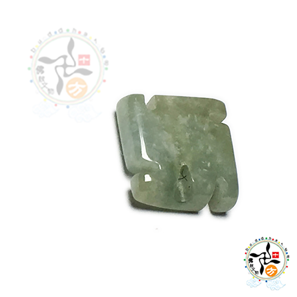 卍玉花青 配件0.3*0.8公分1個【十方】144339