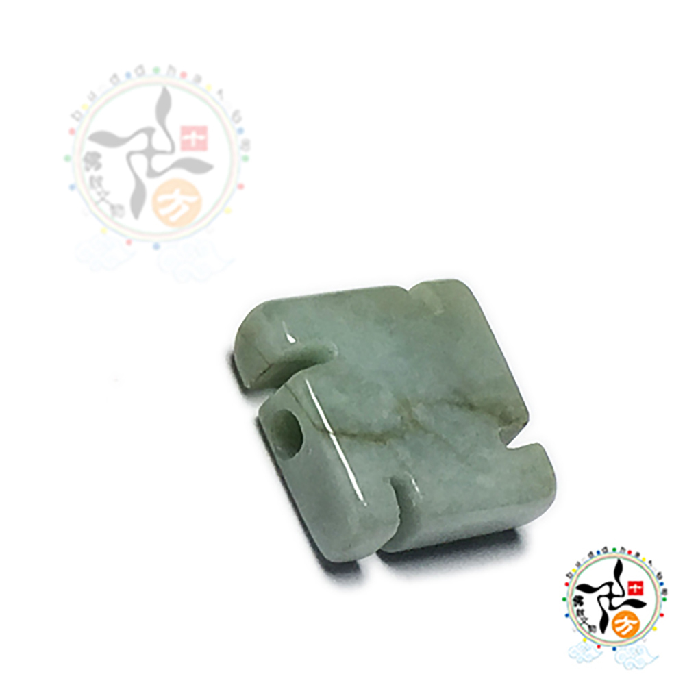 卍玉花青 配件0.3*0.9公分1個【十方】144338