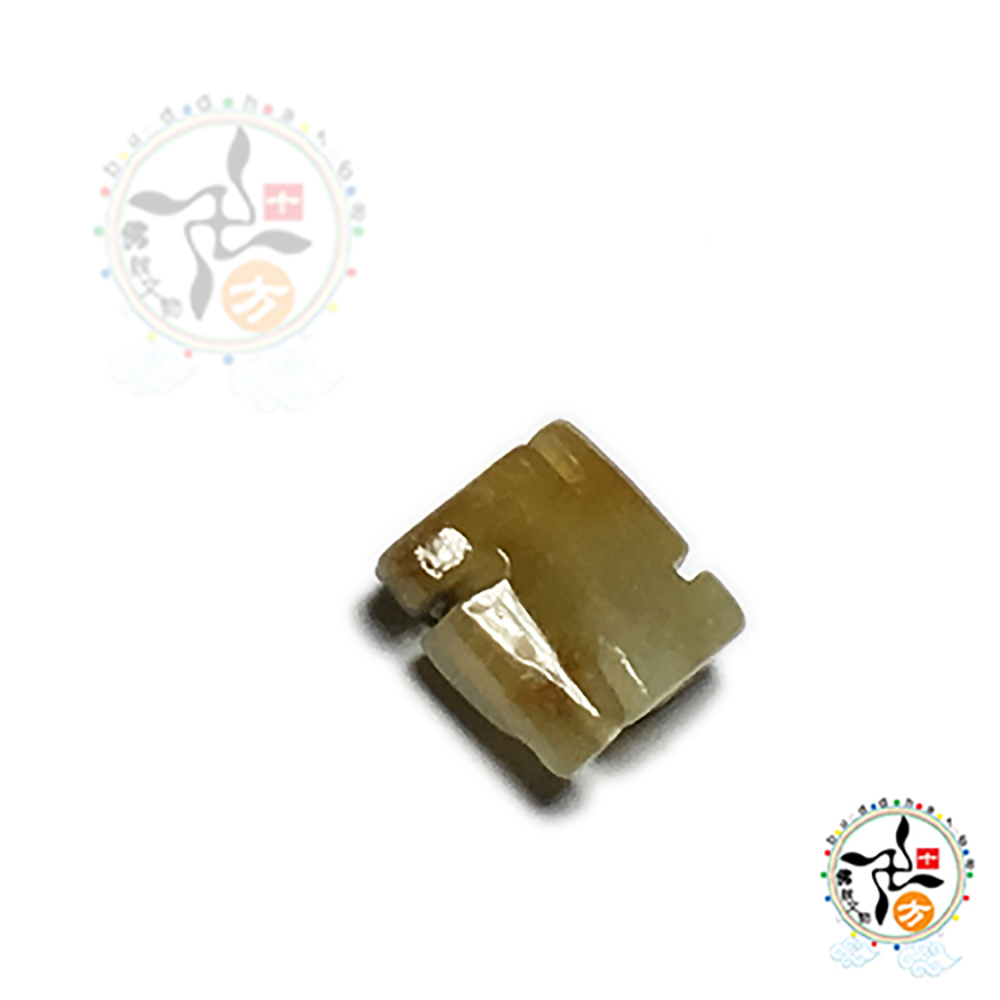 卍玉 蜜糖黃 配件0.3*0.9公分1個【十方】144333