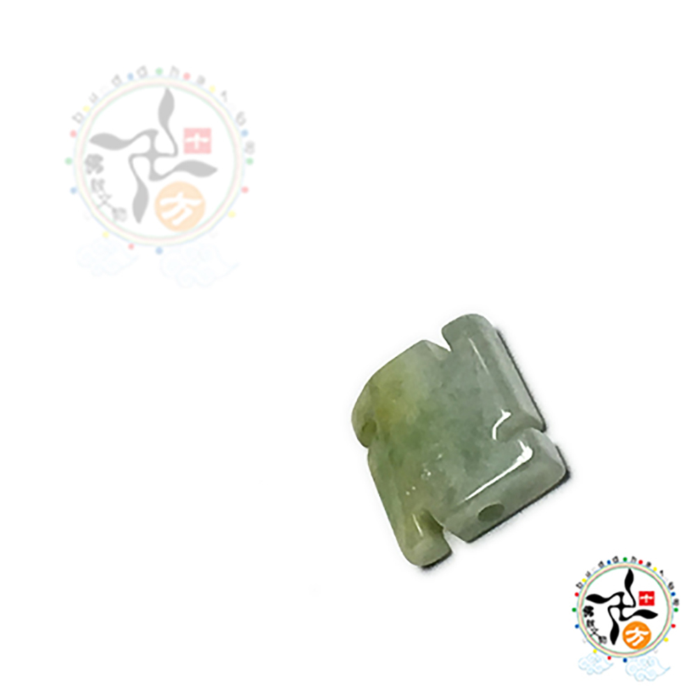 卍玉花青 配件0.3*0.8公分1個【十方】144331
