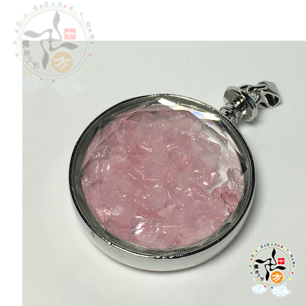 好人緣粉晶能量寶瓶 4*1.2*5.2公分【十方】144833