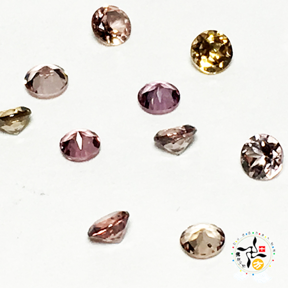 粉紅碧璽 寶石1.5-2mm 1顆【十方】145157