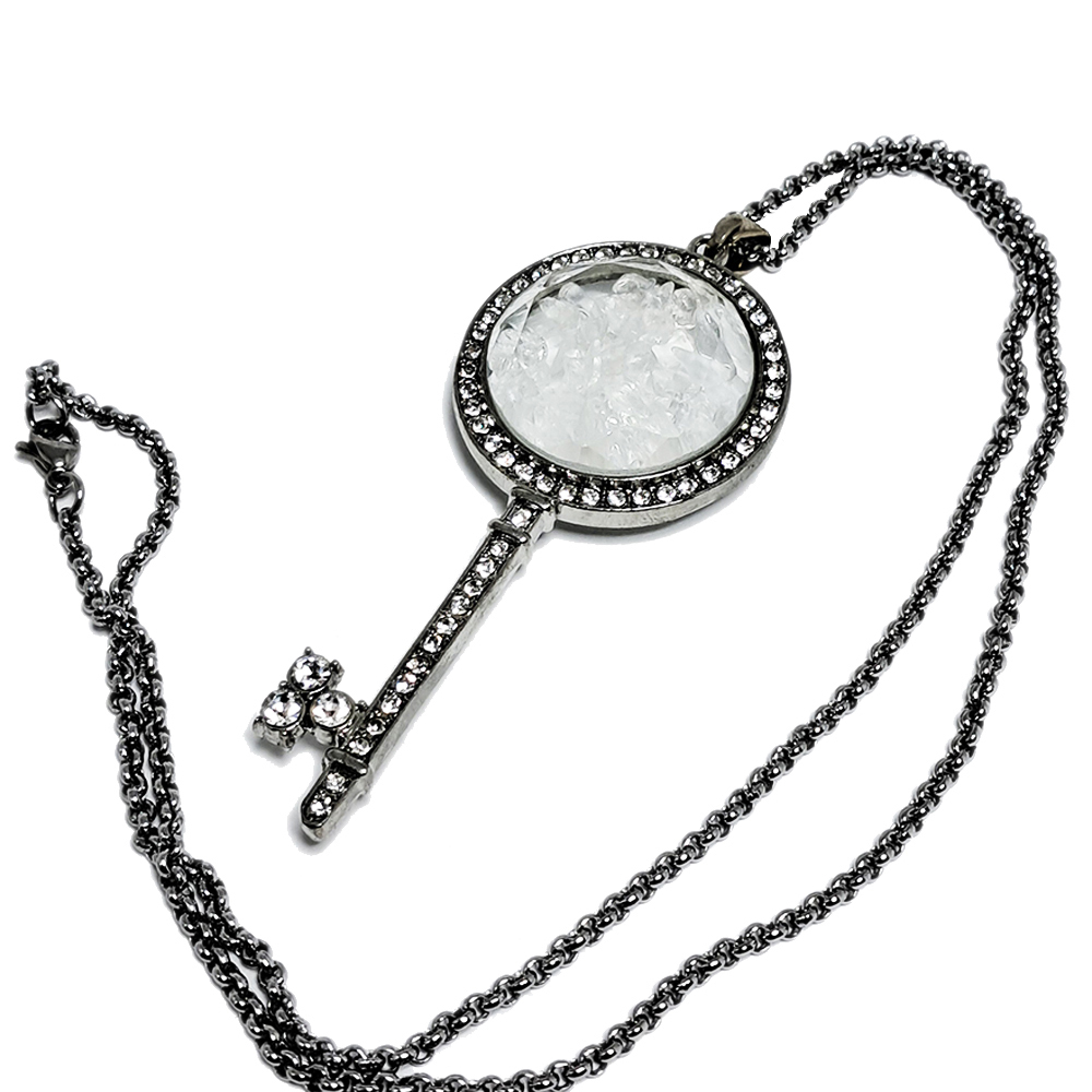 水晶能量鑽石之鑰 項鍊 51 公分【十方】145877