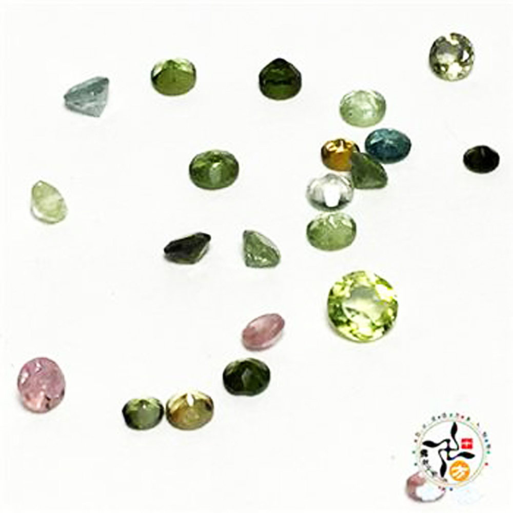 綠碧璽 寶石 4mm 1顆 大【十方】145162