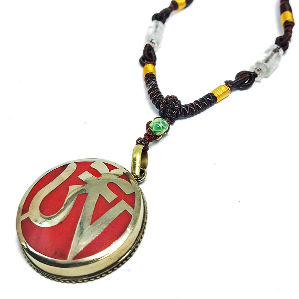 嗡+綠松石嘎屋項鍊【十方】147804