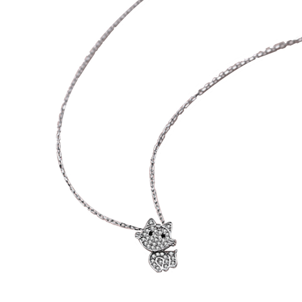 俏貓咪 925純銀 項鍊【十方】149317